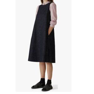 TOAST brand dress dark indigo denim US size 12 (UK size 16)